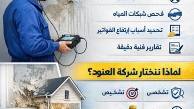 شركة العنود لكشف تسربات المياه بالرياض: الحل الاحترافي